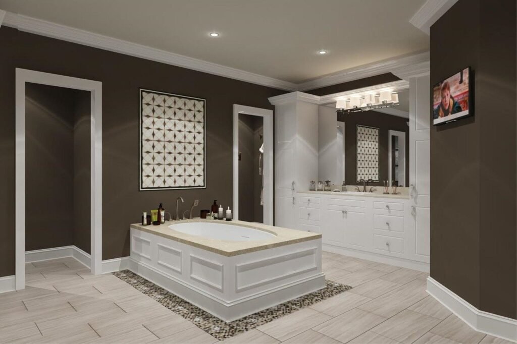 Design and Layout for a Master Bathroom Remodel in Peekskill, NY