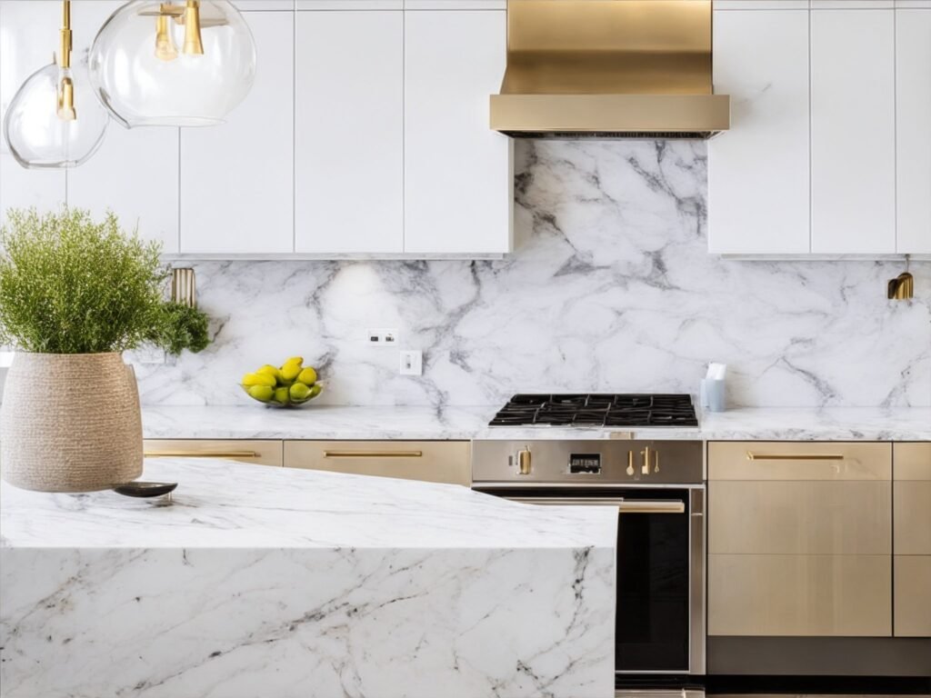 From Dated to Dazzling: Our 70s Kitchen Remodels (Before & After!) 3 Countertops and Backsplashes