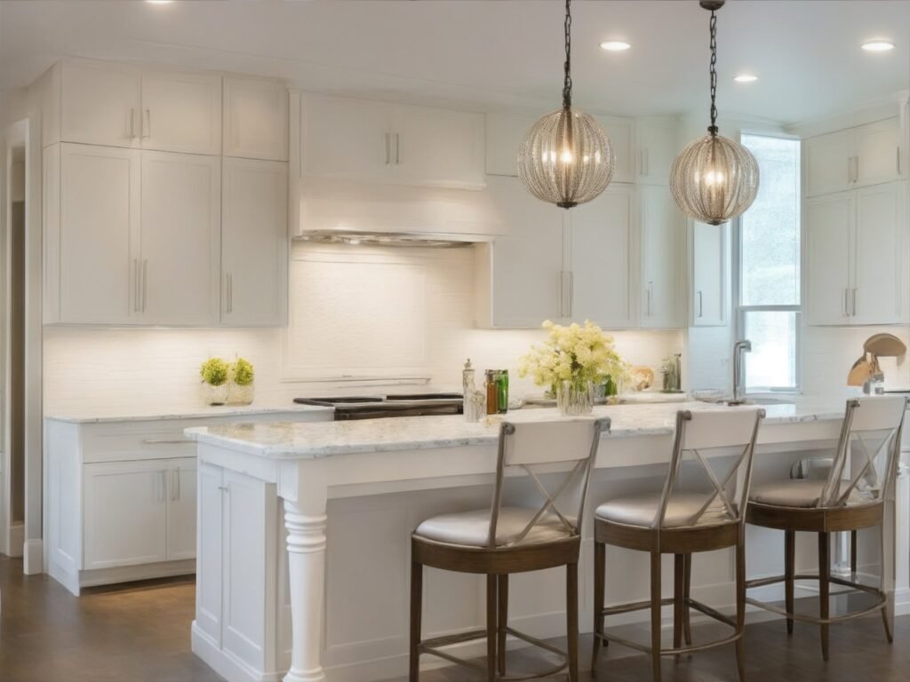 Pendant lights over islands Pendant lights over islands