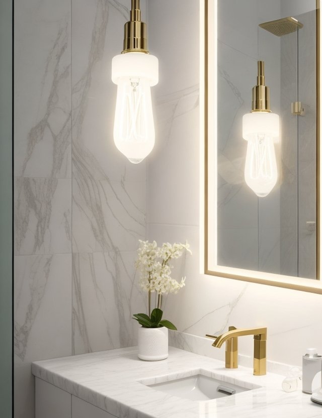 Transform Your Bathroom into an Eco-Friendly Spa Oasis 2 Bathroom Energy-Efficient Lighting LEDs