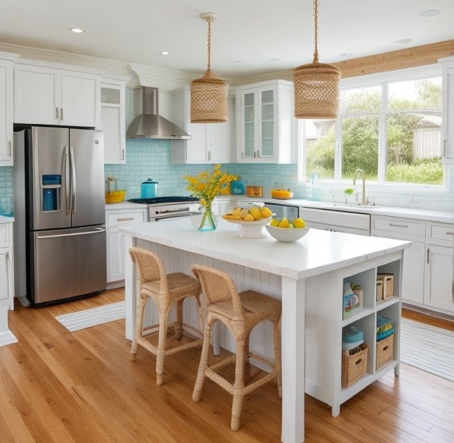 beach house kitchen decor 1